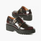 All Black - Women's Lugg Monk Shoes