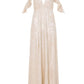 Topshop - Shimmer Foil Maxi Dress