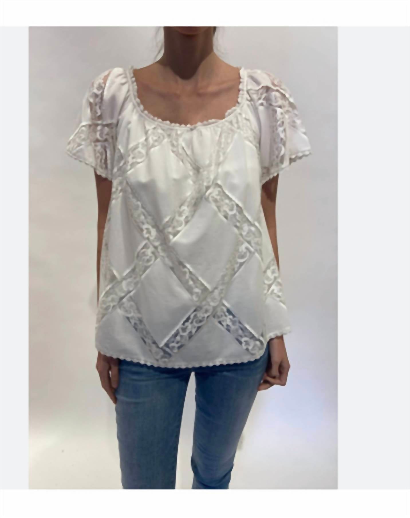 Johnny Was - Big Sur Lace Blouse