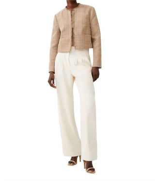 French Connection - Blazer sem gola Effie Boucle