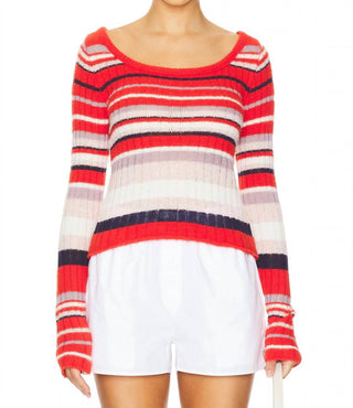 Free People - Lumen Stripe Longsleeve Top