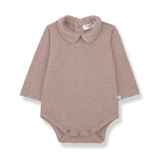 One More In The Family - Girls' Lourdes Collar Bodysuit
