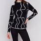 Charlie B - Reversible Mockneck Fitted Sweater