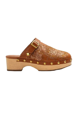 Johnny Was - Pantufas Mono Clog Femininas Tonal