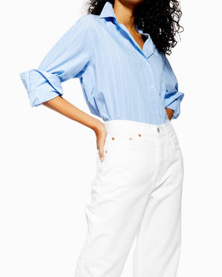 Topshop - Jeans estilo pai retrô com cintura alta e perna reta