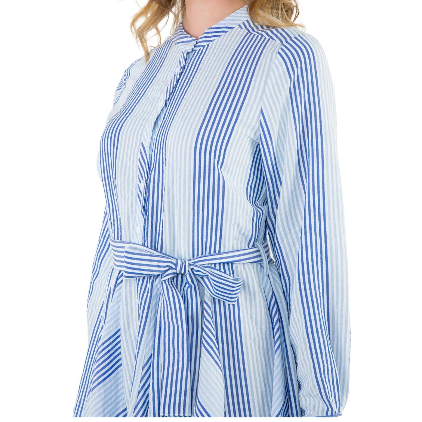 Thml - Long Sleeve Striped Dress