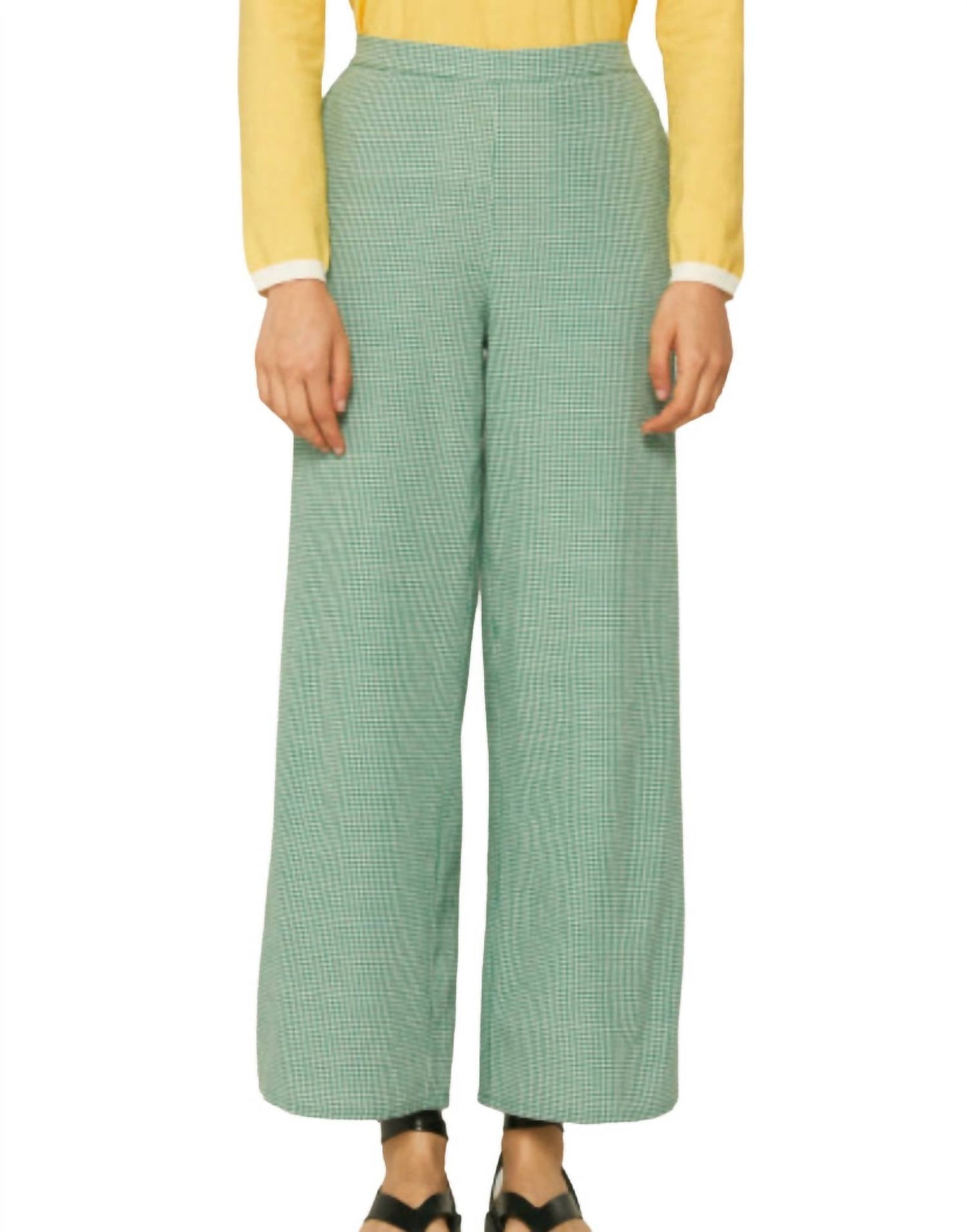 Compania Fantastica - Women's Gingham Trousers
