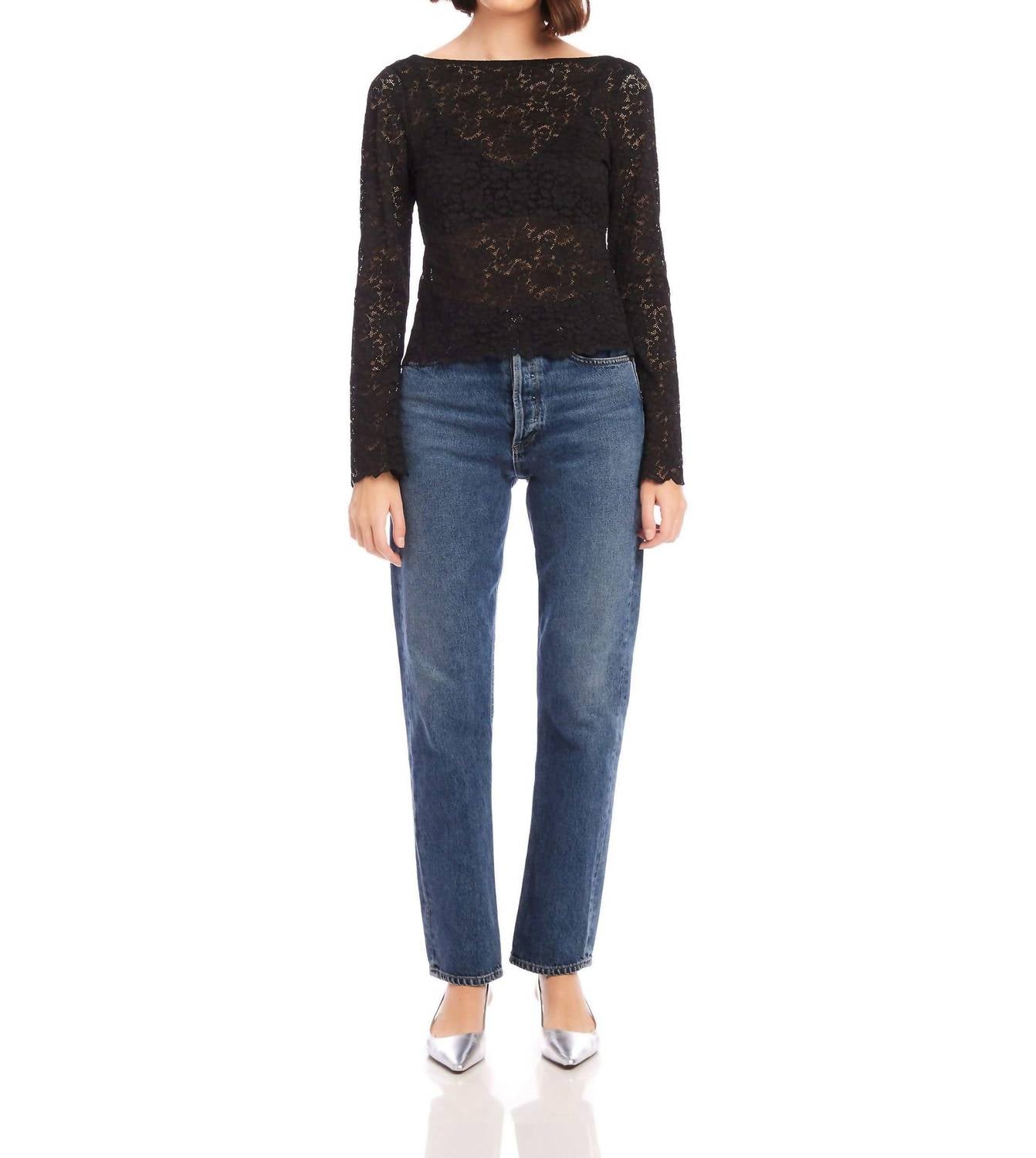 Fifteen Twenty - Loren Scoop Back Top