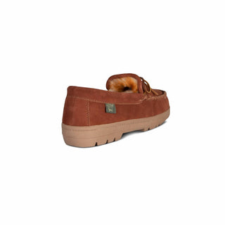 Cloud Nine - Mocassins Trekker de pele de carneiro masculinos