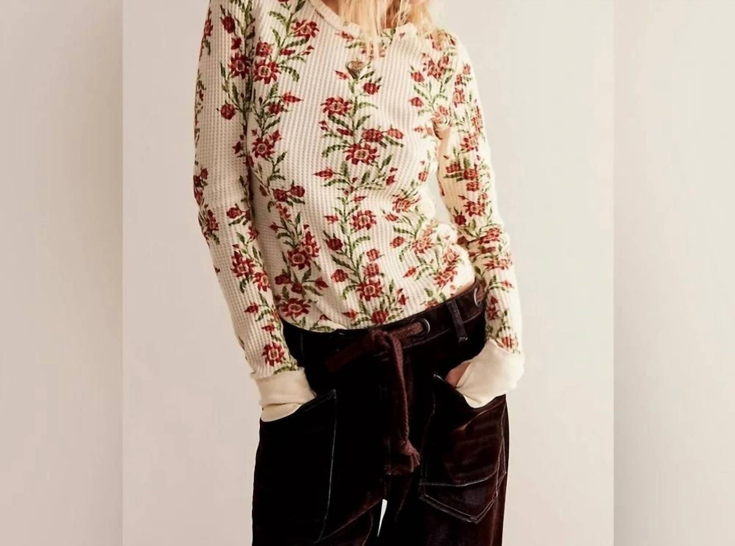 Free People - Pretty Little Thermal Top