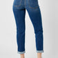 Judy Blue - Mid Rise Destroyed Slim Fit