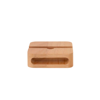 Creative Gifts International - Amplificador quadrado de madeira de faia
