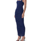 Afrm - Ruched Sparkle Dress