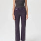 Agolde - Recycled Leather Relaxed Bootcut Leg Pants