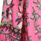 Emily Lovelock - EMMA Pink Floral Print Blouse