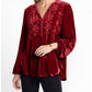 Johnny Was - Nyomi Curved Hem Prairie Blouse