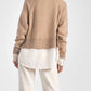 Elan - Stevie Layered Sweater/Shirt Combo