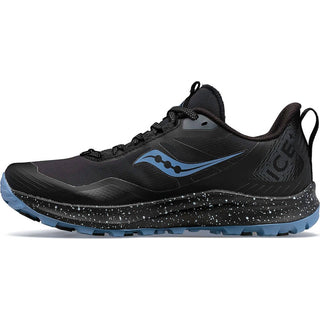 Saucony - Tênis de corrida de trilha feminino Peregrine Ice+ 3