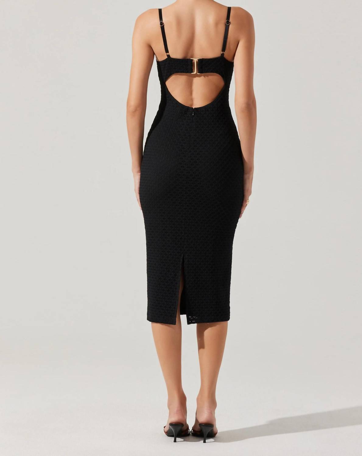 Astr - Jaida Bustier Bodycon Midi Dress