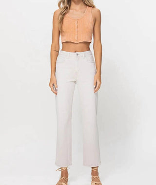 Vervet By Flying Monkey - Calça Jeans Reta Vintage dos Anos 90