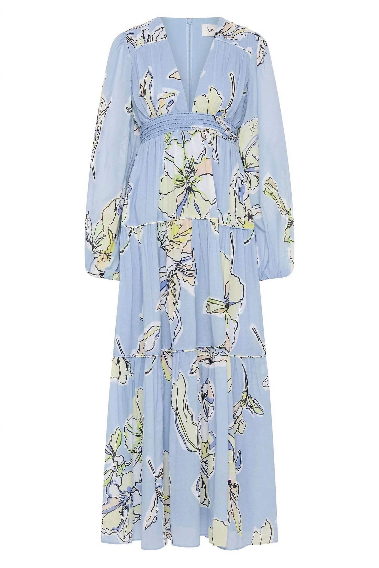 Aje. - Romantica Voile Maxi Dress