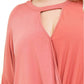 Entro - Keyhole Wrap Top