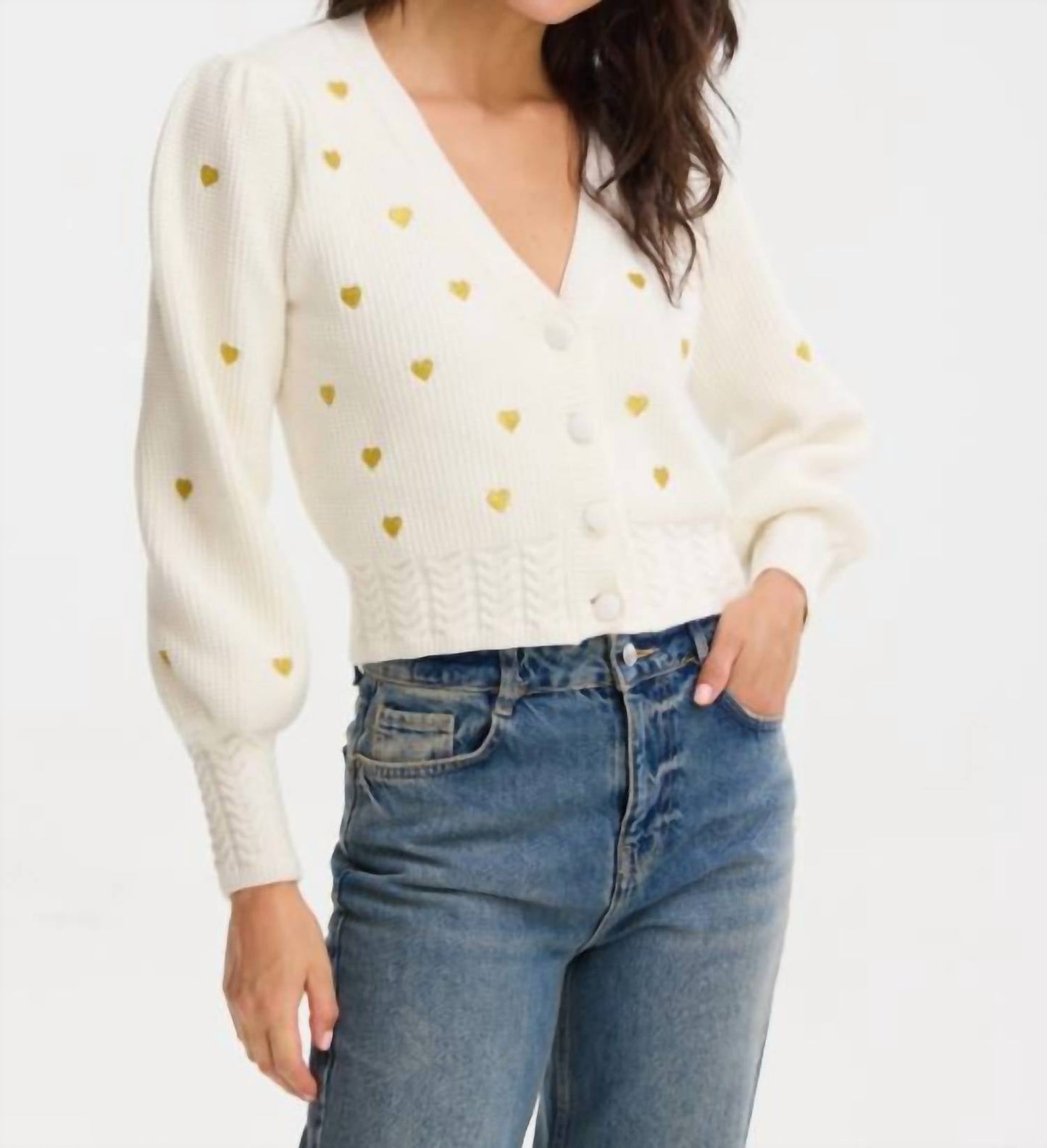 Allison New York - Hearts Piper Cardigan