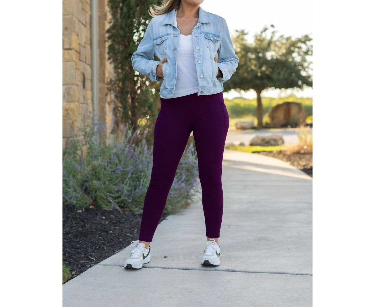 Julia Rose - Full Length Leggings With Pocket