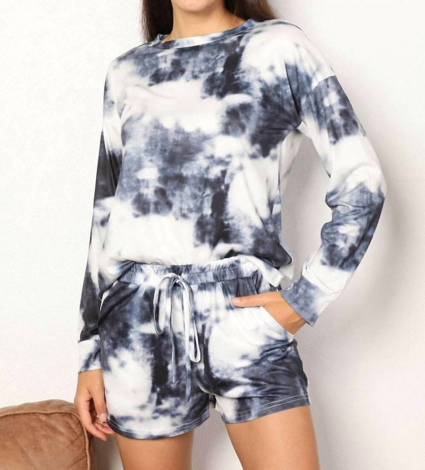 Double Take - Chic Tie-dye Lounge Set