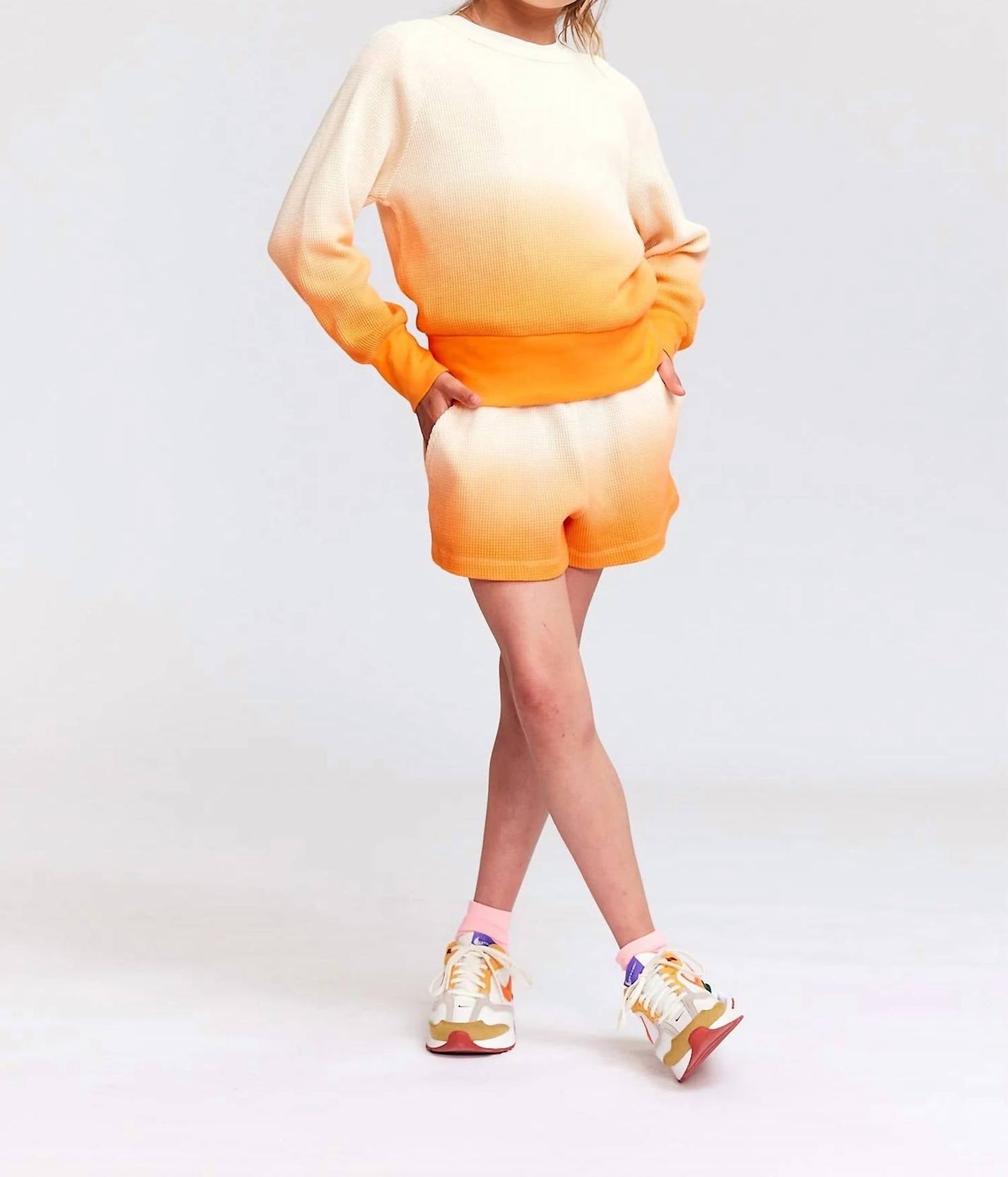 Ao76 - Kids Leni Dip Dye Shorts