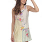 Paparazzi - Patchwork Embroidered Tunic with Slit Sides
