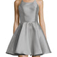 Alyce Paris - Classic Halter Mini Dress