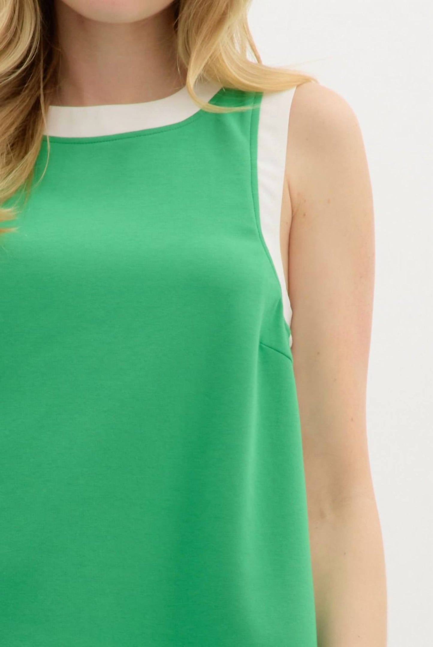 Entro - All Buttoned Up Mini Dress