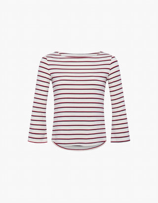 L'Agence - Blusa Lucille com decote canoa