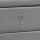 Nightstand With Storage Drawer, Upholstered, Transitional
