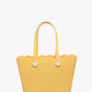 Jen & Co. - Women's Rose Scalloped Versa Tote With Interchangeable Straps