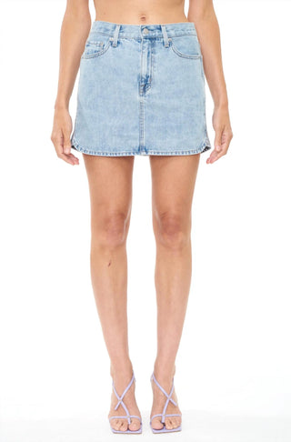 Pistola - Mini Saia Rhea de Cintura Média