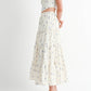 Emory Park - Floral Tiered Maxi Skirt