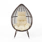 Cutter Teardrop Patio Chair with Water-Resistant Cushion