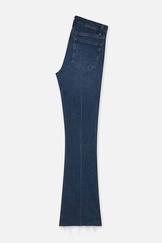 Moldura - Le Crop Mini Boot Cascade Jeans