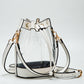 Hana - Women's Clear Crossbody Stadium Bucket Bag