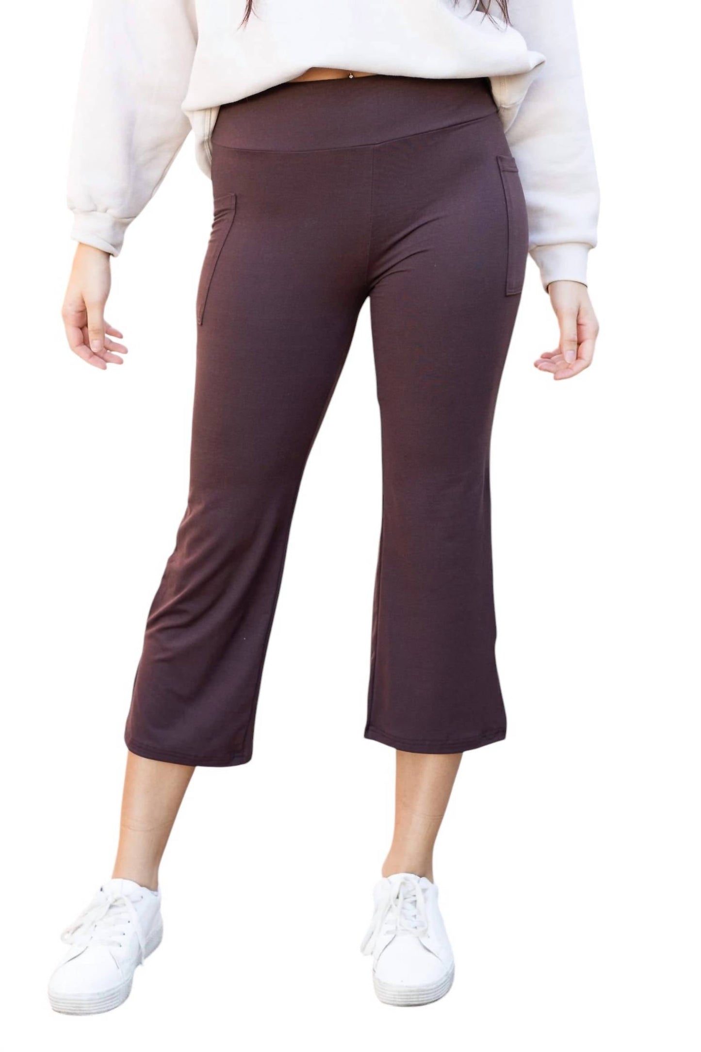 Julia Rose - Whitney High Waisted Gaucho Pants