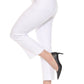 Joseph Ribkoff - Luxe Twill Pull On Straight Ankle Pants