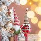 Set of 2 Fabric Standing Holiday Gnomes