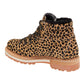 Montelliana - WOMEN'S LEOPARD PRINT MARLENA SHEARLING BOOT