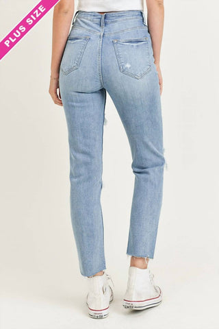 Risen - Deena Relaxed Fit Skinny Denim - VOLUME