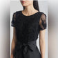 Pisarro Nights - 3d Floral Bodicebeaded Gown Dress
