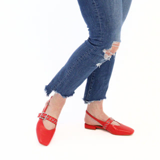 Intentionally Blank - Sandália feminina Pearl Cherry