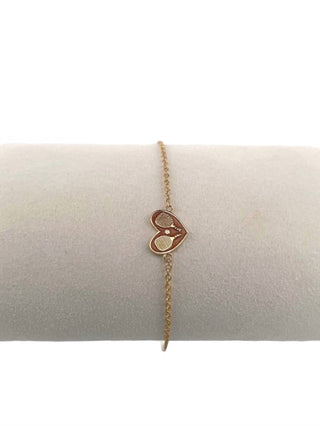 Love Love Tennis - Pulseira feminina de coração com estampa de pickleball