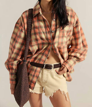 Free People - Ashley Plaid Shirt